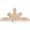 Ekena Millwork Redmond Smooth Timber Gable Bracket, Douglas Fir, 48"W x 30"H x 3 1/2"D x 5 1/2"F, 15/12 Pitch GBW048X30X0406RED00SDF - alternate 3